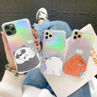 Ốp lưng silicon chống sốc we bare bears i - i046
