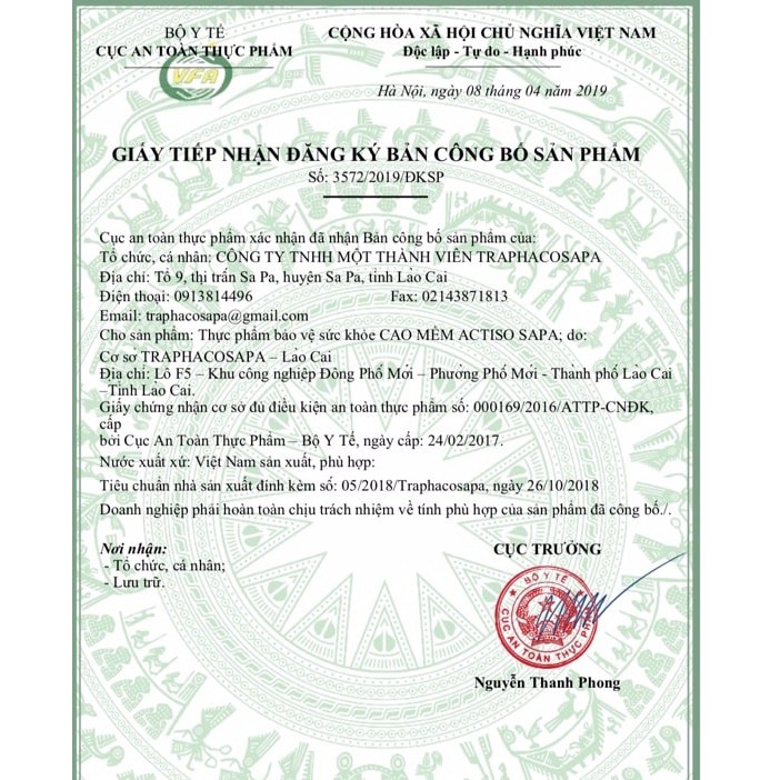 Cao  Atiso TraphacoSapa - loại cao cấp đậm đặc | BigBuy360 - bigbuy360.vn