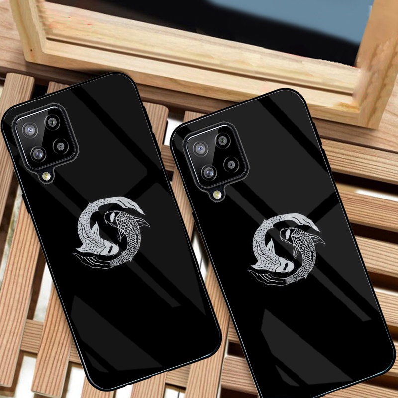 ỐP SAMSUNG A12 LƯNG KÍNH CƯỜNG LỰC CAO CẤP