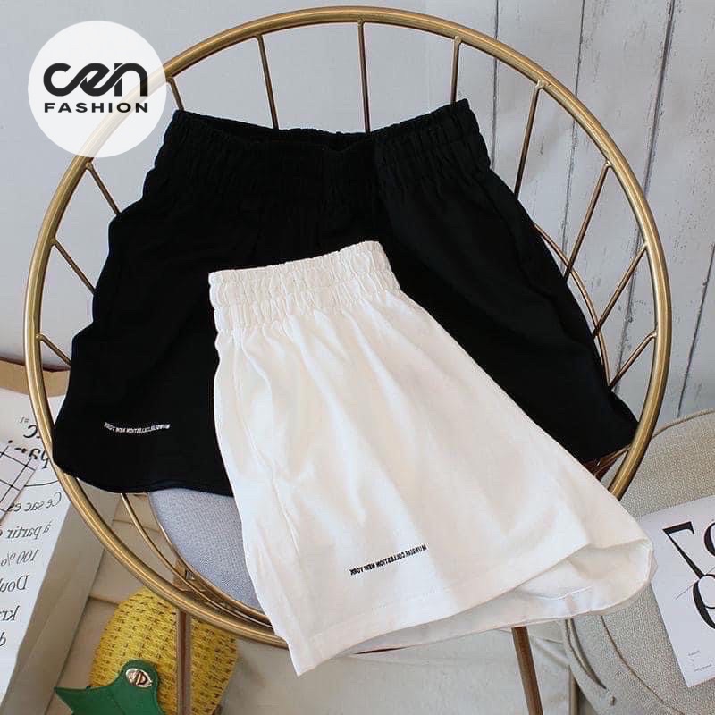 Quần Short Unisex_Quần Đùi Đũi Chun Cen Fashion