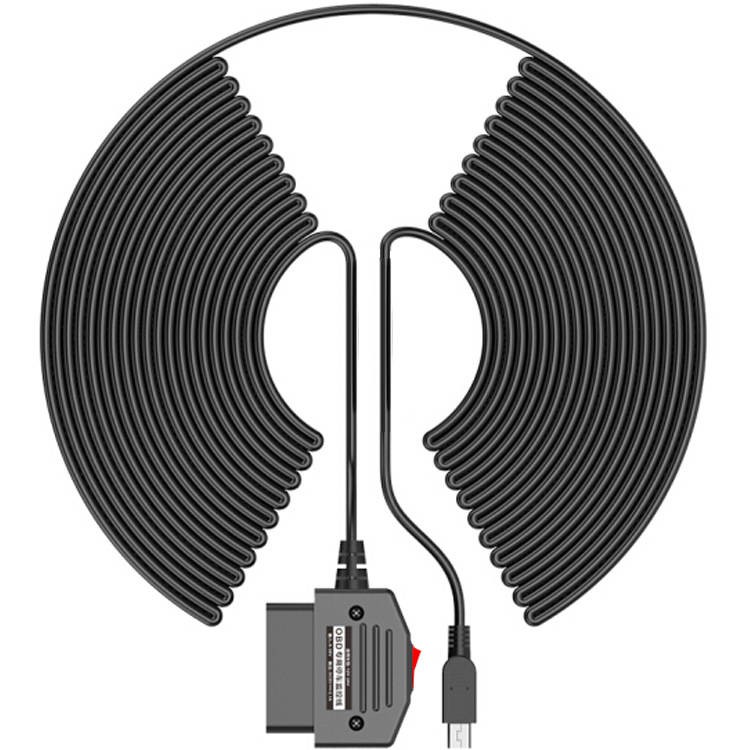 Công tắc dải cáp Buffle OBD 12V24V đến 5V Dotabizing Foot 1.5A Recorder, giám sát đỗ xe | BigBuy360 - bigbuy360.vn