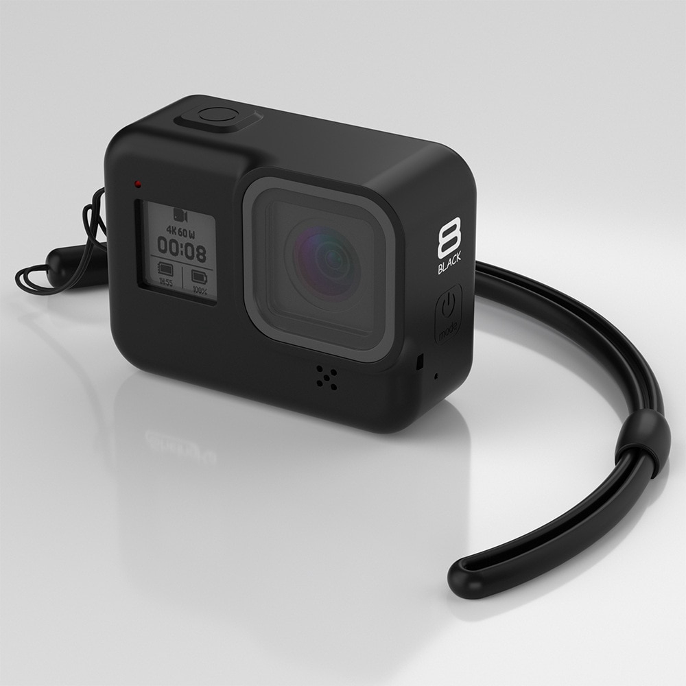 For GoPro 8 Accessories Colorful Soft Silicone Case Protective Leather Shell Housing for Go Pro Hero 8 Black Action Camera