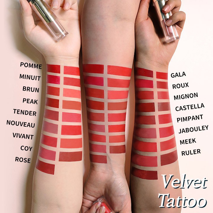 FORENCOS Lip Tattoo Clair Velvet Matte Tint 4g