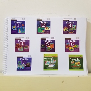 Flyers in gộp 9 cuốn - siêu tiết kiệm - kèm key và file nghe