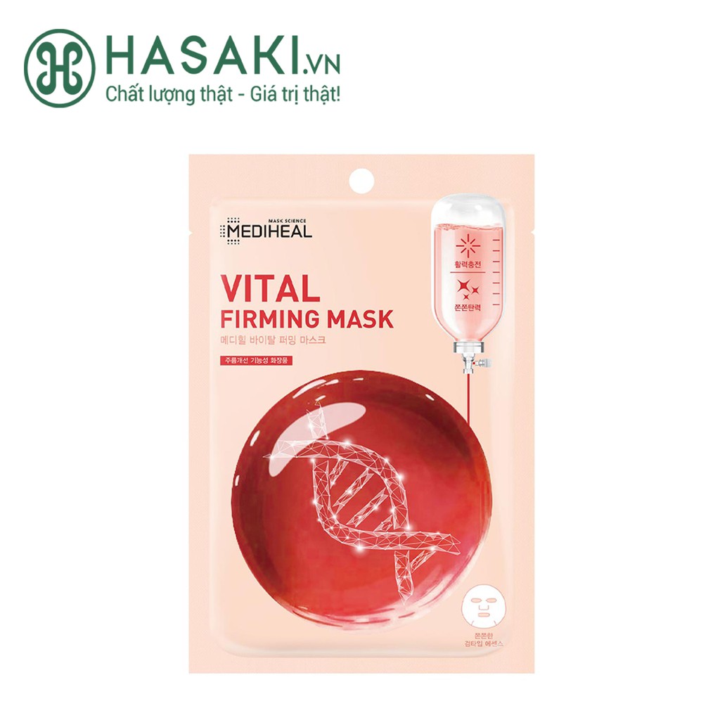 Mặt nạ Mediheal Vital Firming Mask Làm Mịn, Đều Màu Da Dùng Hàng Ngày 20ml