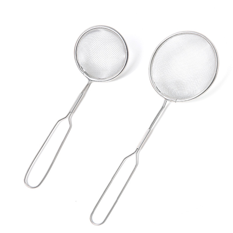 Thìa lưới lọc dầu bằng Inox cỡ nhỏ chuyên dụng tiện lợi