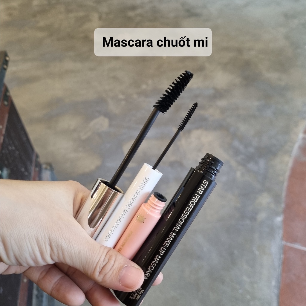 Mascara kháng nước ko trôi đen, nâu