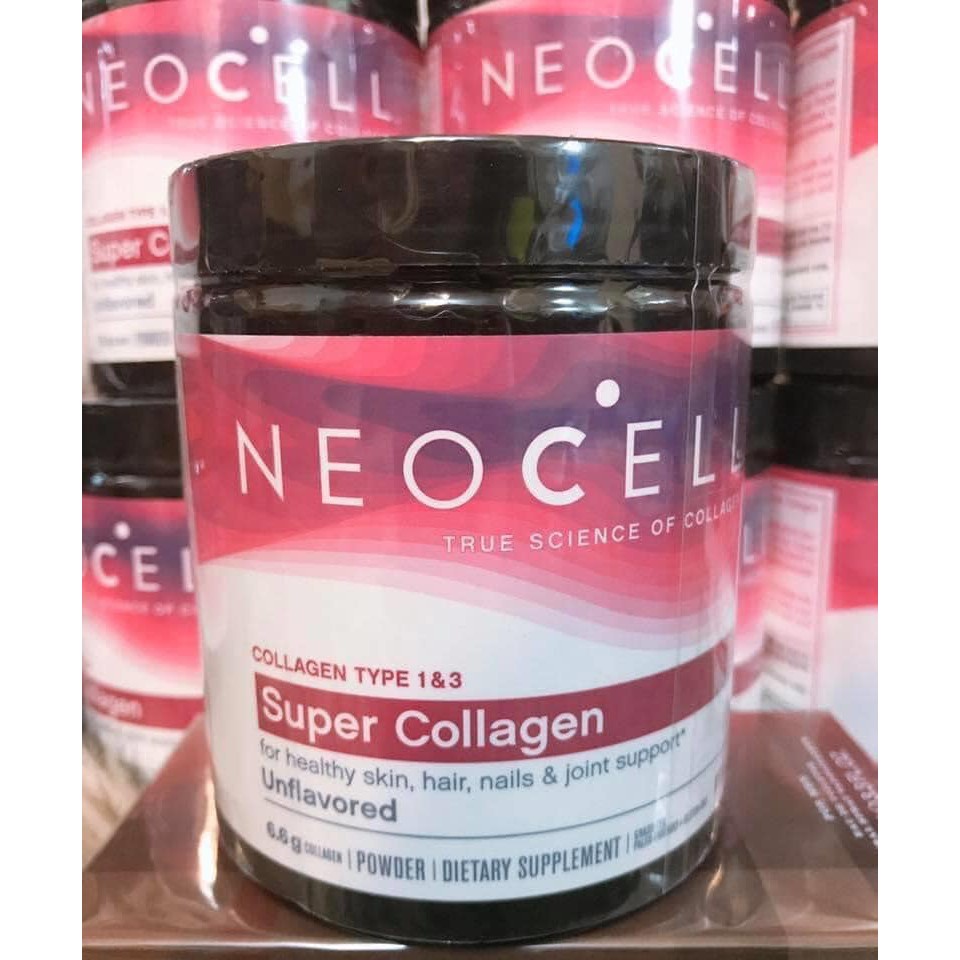 Bột collagen Super Collagen Neocell (dạng bột) 198g