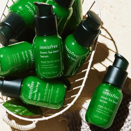BẢN MỚI 2021 - Tinh chất trà xanh Innisfree The Green Tea Seed tri biotics 30ml