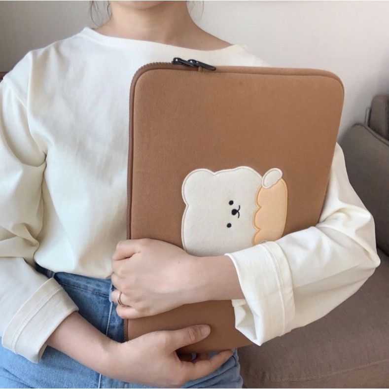 Túi đựng laptop phong cách Hàn Quốc kích thước 13 / 14/ 15 Inches