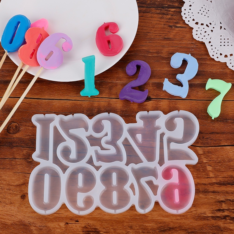 Khuôn Silicone Làm Kẹo Mút / Socola Chịu Nhiệt Độ Cao DIY