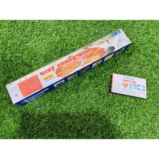 GIẤY NẾN CHỐNG DÍNH 30CM X 5M [ 1 CUỘN ] - GIẤY KHÔNG THẤM DẦU