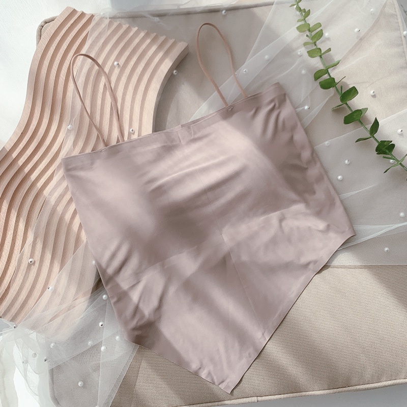 Áo Lót Không Gọng Đệm Mỏng Cao Cấp Nâng Ngực, Áo Bra Su Đúc 2 Dây Không Đường May Mềm Min Mỏng Mát - 8136