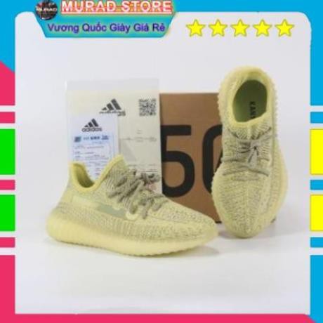 [TẶNG TẨY VỆ SINH+TẤT] giày thể thao sneaker yz350 vàng phản quang AV2 | BigBuy360 - bigbuy360.vn