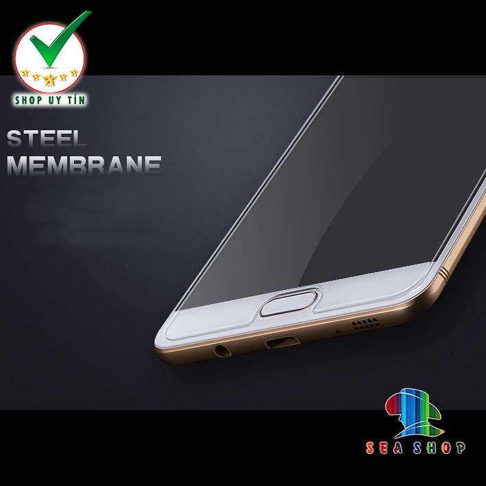 Combo 2 kính cường lực Samsung Galaxy C9 Pro - Trong suốt - Cảm ứng mượt mà