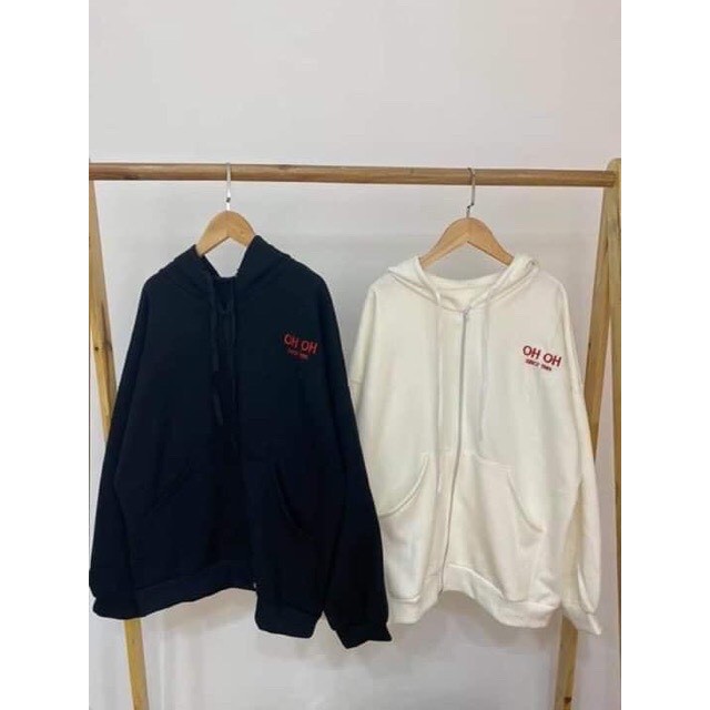 Áo khoác unisex form rộng Nỉ HoHo nam nữ ulzzang WIND | BigBuy360 - bigbuy360.vn