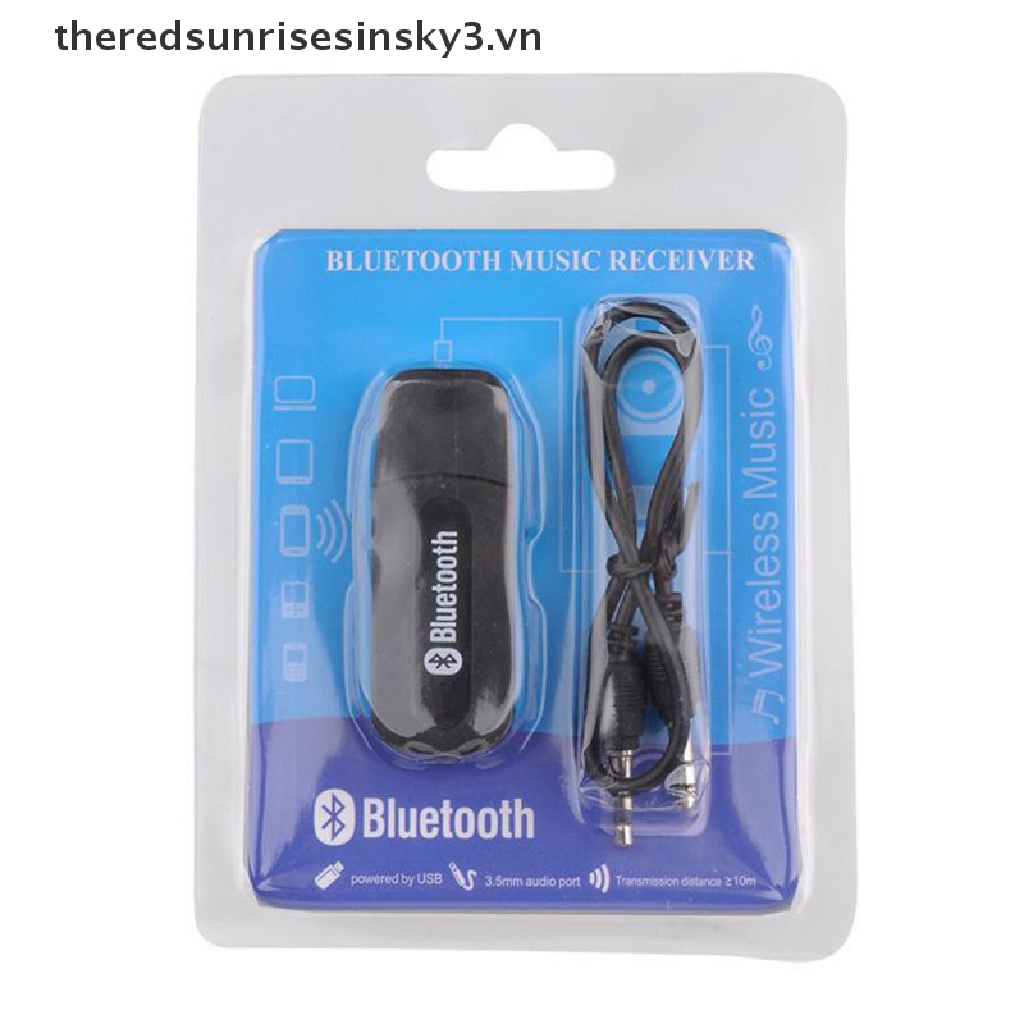 Thiết Bị Nhận Tín Hiệu Bluetooth Không Dây 3.5mm Cho Xe Hơi