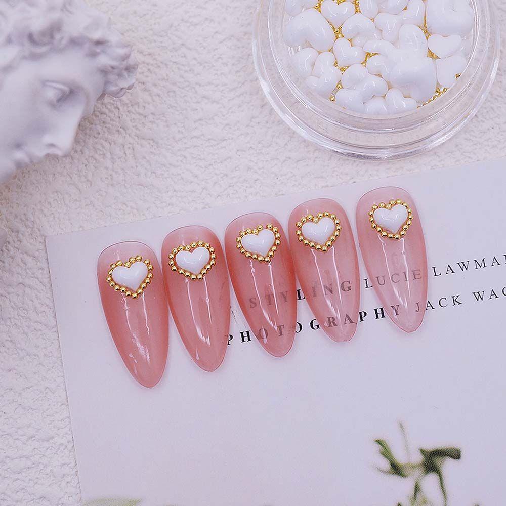 OCEANMAP Hạt Thép Ba Chiều Đính Móng Trang Trí Nghệ Thuật Thời Trang DIY