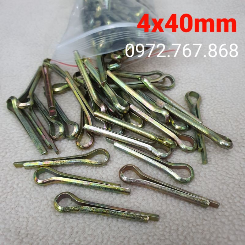 Chốt chẻ 4x40mm (gói 100 cái)