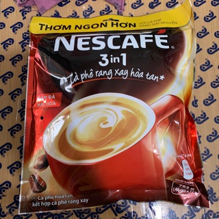 Cà phê sữa Nescafé 3in1 Đậm Đà Hài Hoà, bịch 46 gói