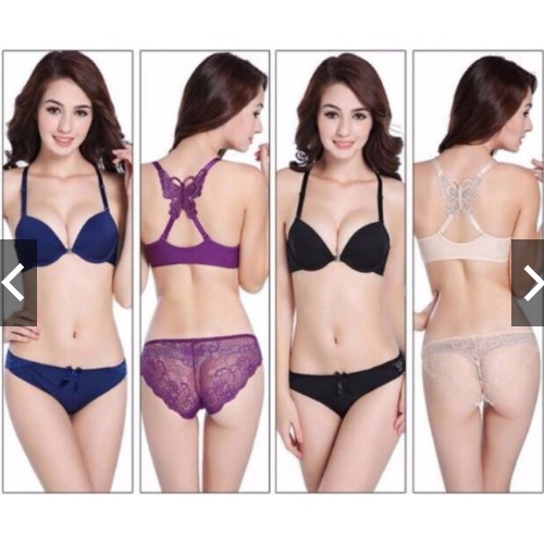 HOT HOT -Bộ đồ lót cánh bướm sexy cài ngực trước(ảnh thật) | BigBuy360 - bigbuy360.vn