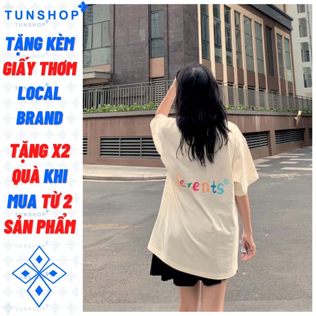 Áo thun LEVENTS Loveyou300k Special/ Cream Tay Lỡ Nam Nữ Levents