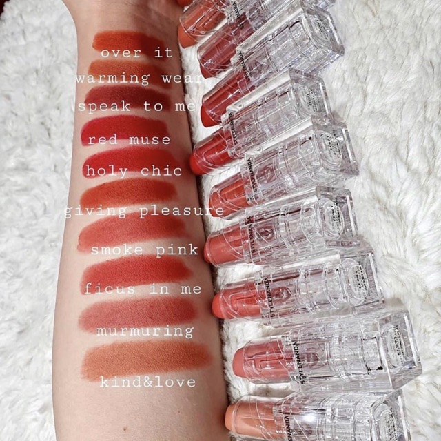 Son Thỏi 3CE Soft Matte Lipstick Clear Layer Edition