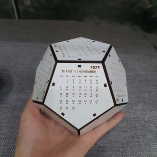 🔥🔥📆 LỊCH GỖ HANDMADE KHẮC THEO YÊU CẦU MIỄN PHÍ