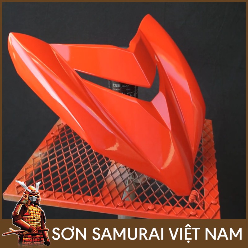 Chai sơn 115 màu cam sơn xịt Samurai