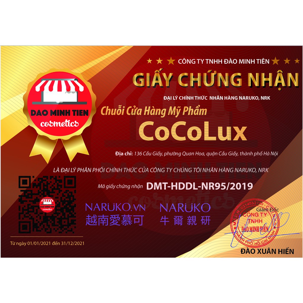[Công Ty, Tem Phụ] Mặt nạ Bí Đao Cocoon [COCOLUX]