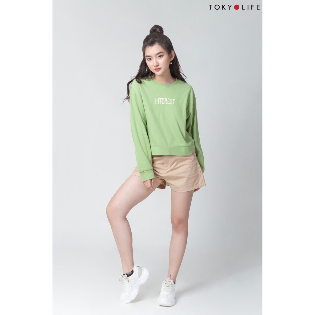 [Mã WABR2711 giảm 10% đơn 250K] Áo nỉ TOKYOLIFE chui đầu Nữ E9SWS014H | BigBuy360 - bigbuy360.vn