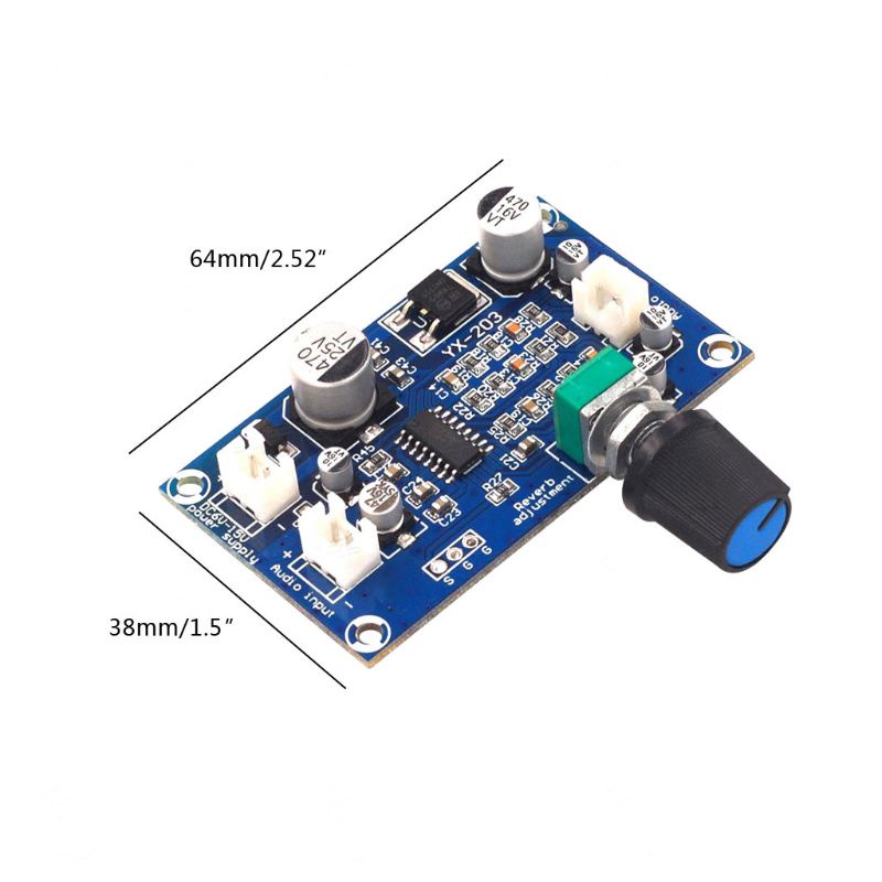 Bảng Mạch Khuếch Đại Âm Thanh Micro PT2399 M65831 Mono