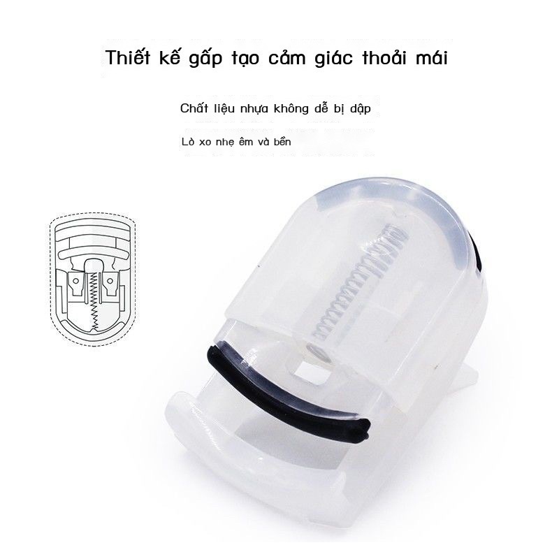 Kẹp Uốn Mi Cong MU.JI Size Mini Du Lịch, Êm Ái Không Gây Gãy Rụng Mi