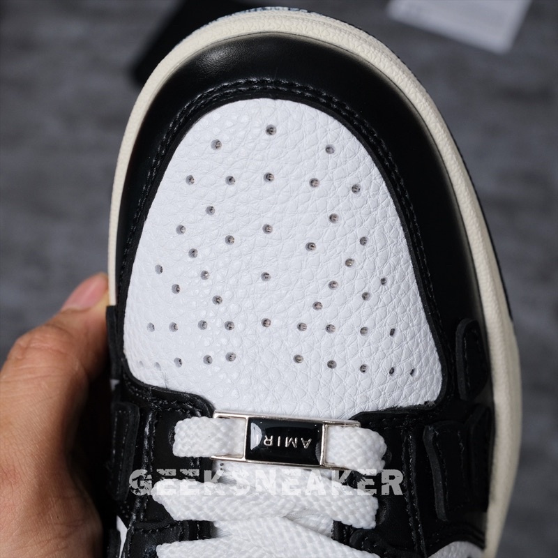 [GeekSneake] Giày Sneaker Cổ Thấp - AMIRI Skeleton low-top sneakers [ Black ]