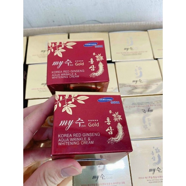 Kem dưỡng da ngày đêm Hồng sâm My Gold Korea
