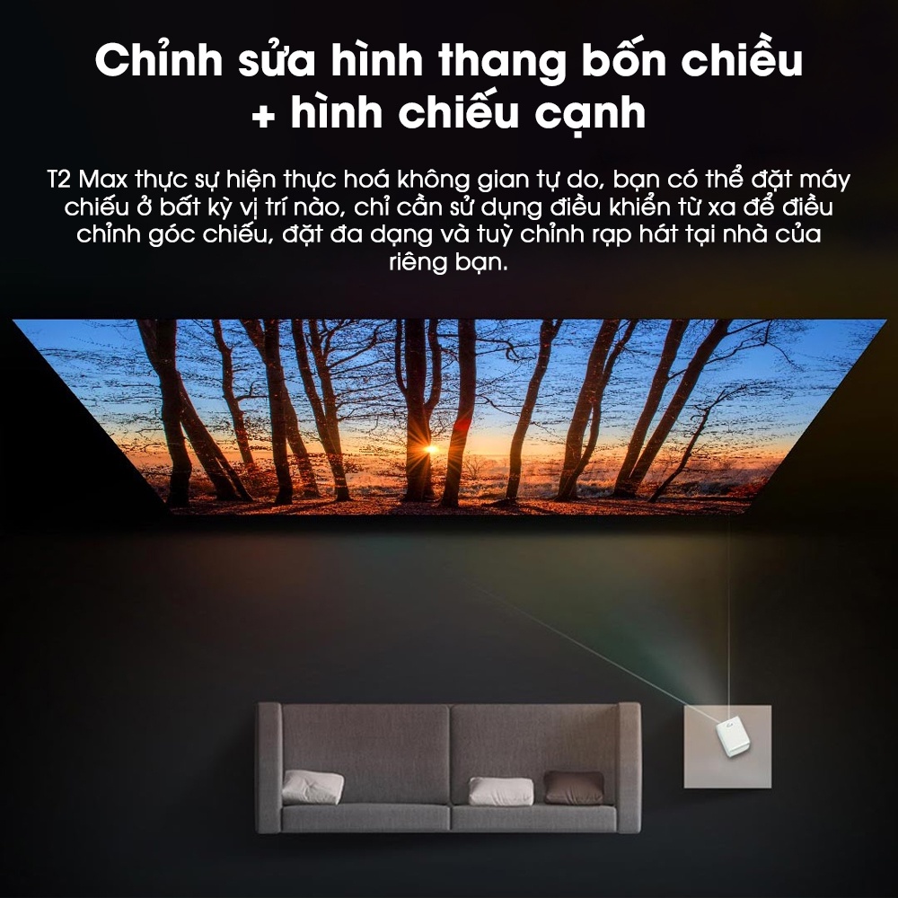 Máy chiếu Wanbo T2 Max - Độ phân giải 1080P