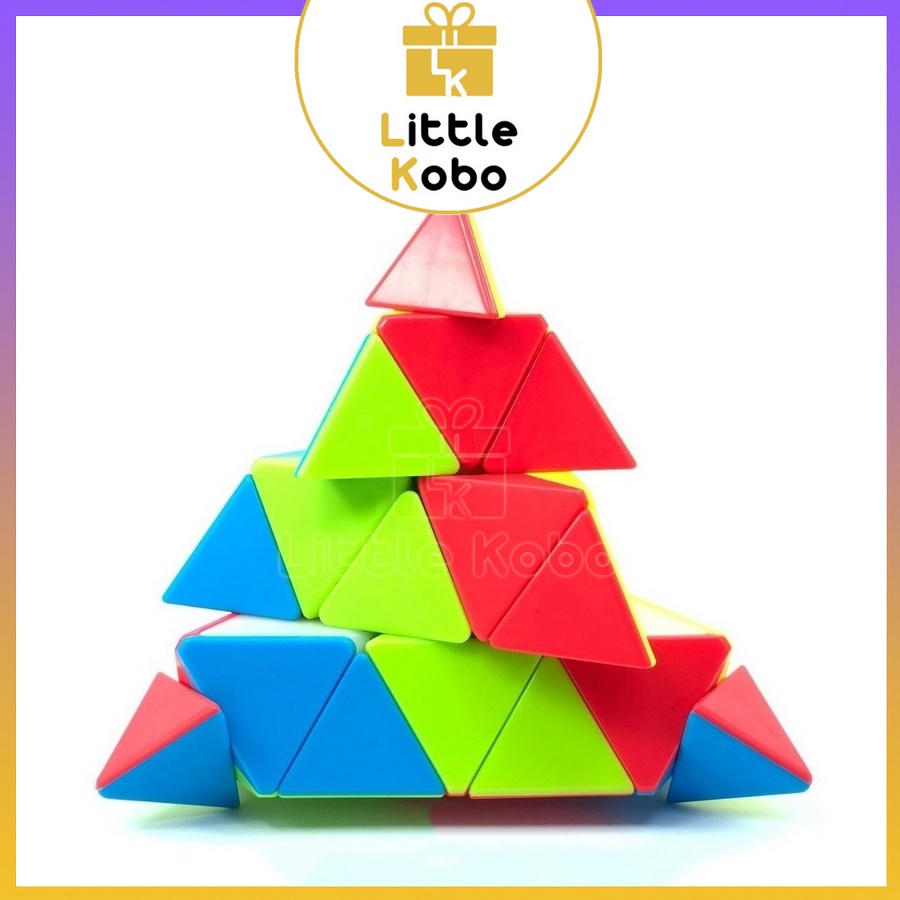 Rubik Biến Thể Fanxin Master Pyraminx 4x4 Pyramind 4 Tầng Rubic Tam Giác Đồ Chơi Trí Tuệ