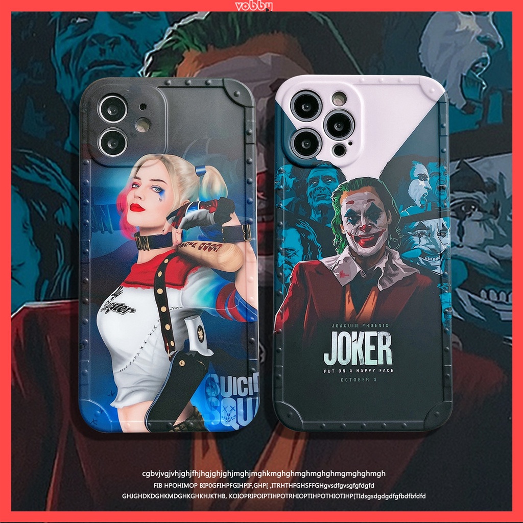 Ốp điện thoại nhựa hình Joker Harley Quinn thích hợp cho Iphone14 13 12 11 PRO MAX 7/8plus SE2020 X/XS XR XSMAX