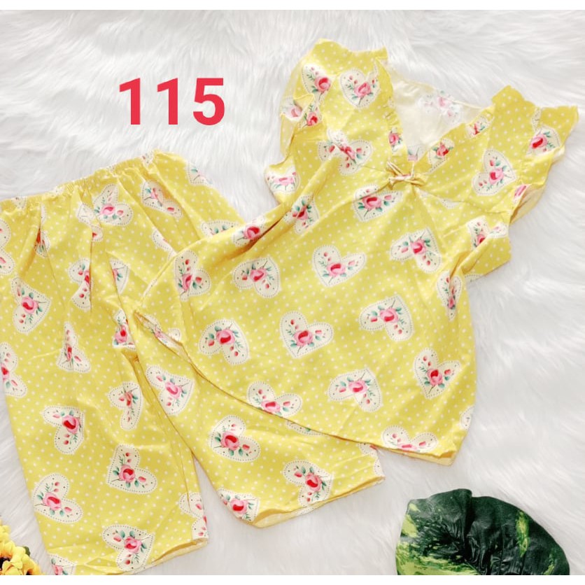 Đồ bộ tay cánh tiên quần lững - 55kg trở xuống - ẢNH THẬT | BigBuy360 - bigbuy360.vn