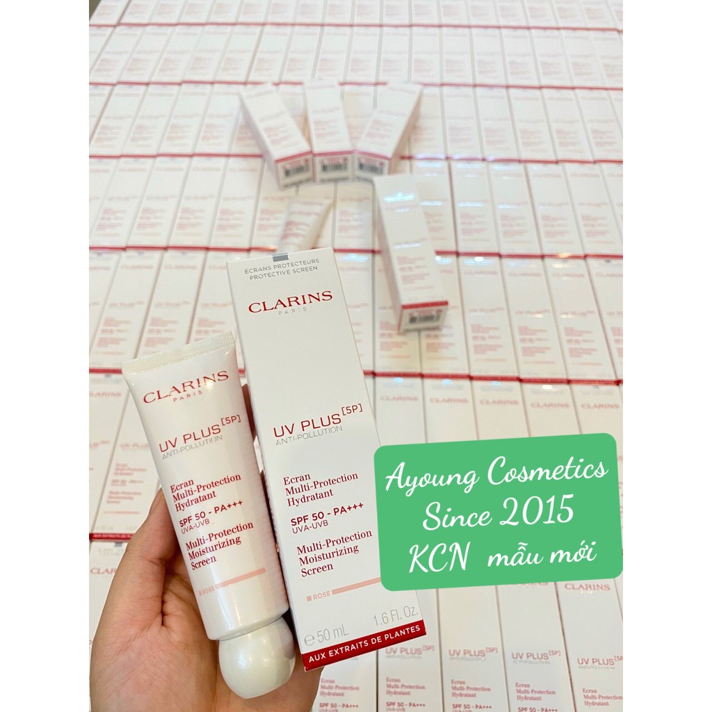 Kem Chống Nắng Clarins Rosy Glow UV Plus SPF 50/PA+++ 50ml