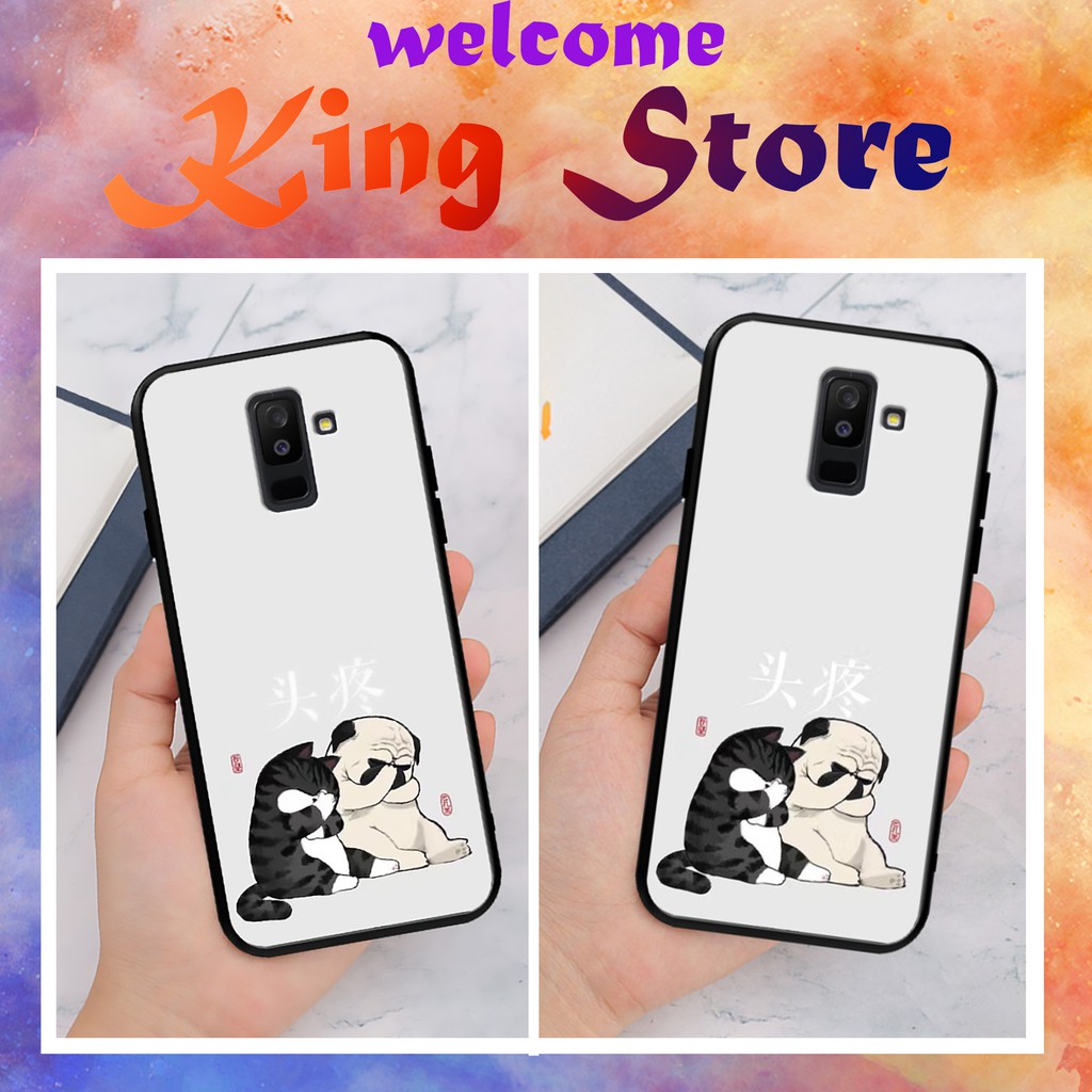 Ốp lưng SamSung J6/J6 PLUS/J8  in hình tự chọn  CHÓ MÈO  siêu đáng yêu, độc, lạ_KINGSTORE.HN_Ốp SS J6/J8-2018/J6 PLUS