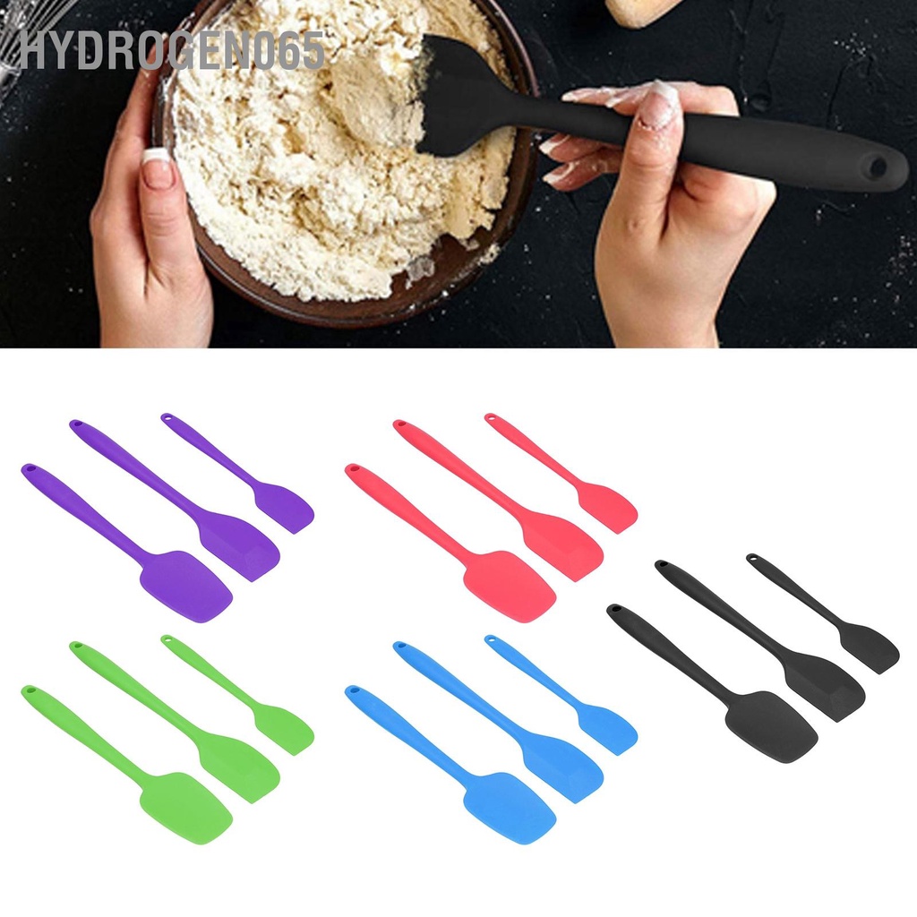 Hydrogen065 Thìa không dính Silicone Bơ Spatula chịu nhiệt Kem nướng bánh cho nhà bếp