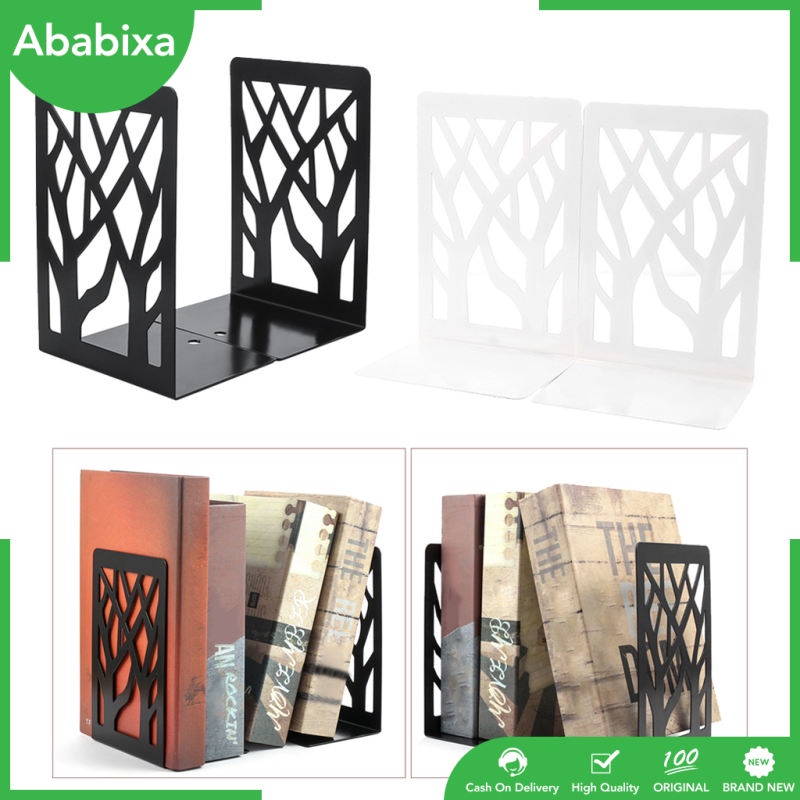 cặp đầu chặn để sách bằng kim loại chống trượt dùng cho trang trí nội thất