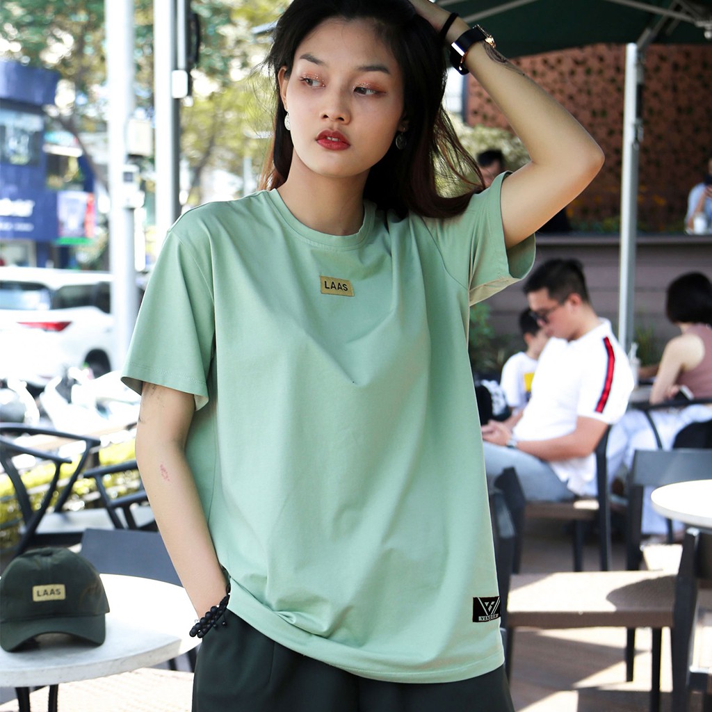 Áo thun UNISEX Tee Basic LAAS Ss1 - Áo Thun Tay Lỡ Streetwear ( V33 )