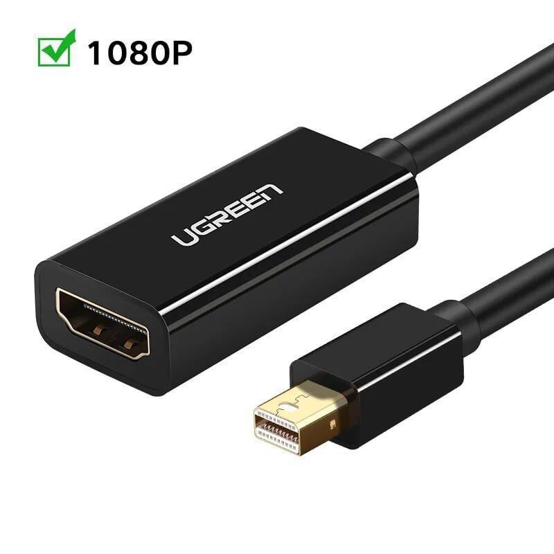 Cáp chuyển Mini Displayport sang HDMI Full HD ((Thunderbolt To HDMI) Ugreen 10461 - Hàng Chính Hãng