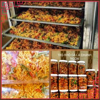 FREESHIP tặng kèm cơm cháy 1KG KHÔ GÀ LÁ CHANH NGON