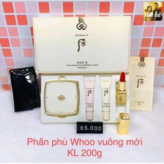 (co bill)Phấn phủ whoo tháng 11/2020