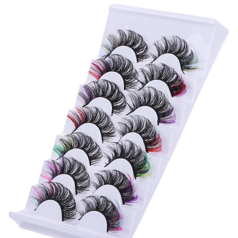 Set 7 Cặp Lông Mi Giả Cong Tự Nhiên EBINLANDS