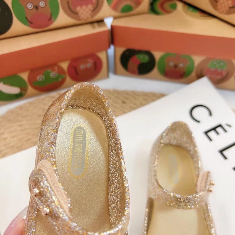 Giầy nhựa thạch mềm thơm melisa cho bé gái siêu đẹp🌸🌸🌸