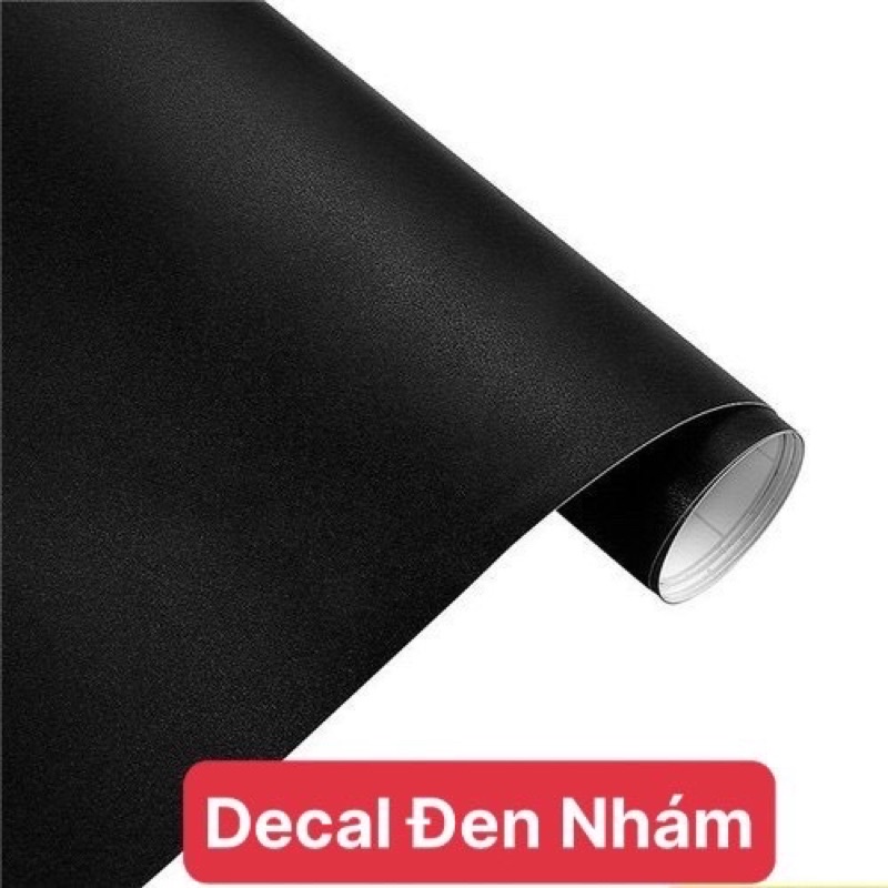 Decal Đen nhám, đen mờ, đen mịn dán xe máy, ô tô, điện thoại,... dài 1m- cao 60cm